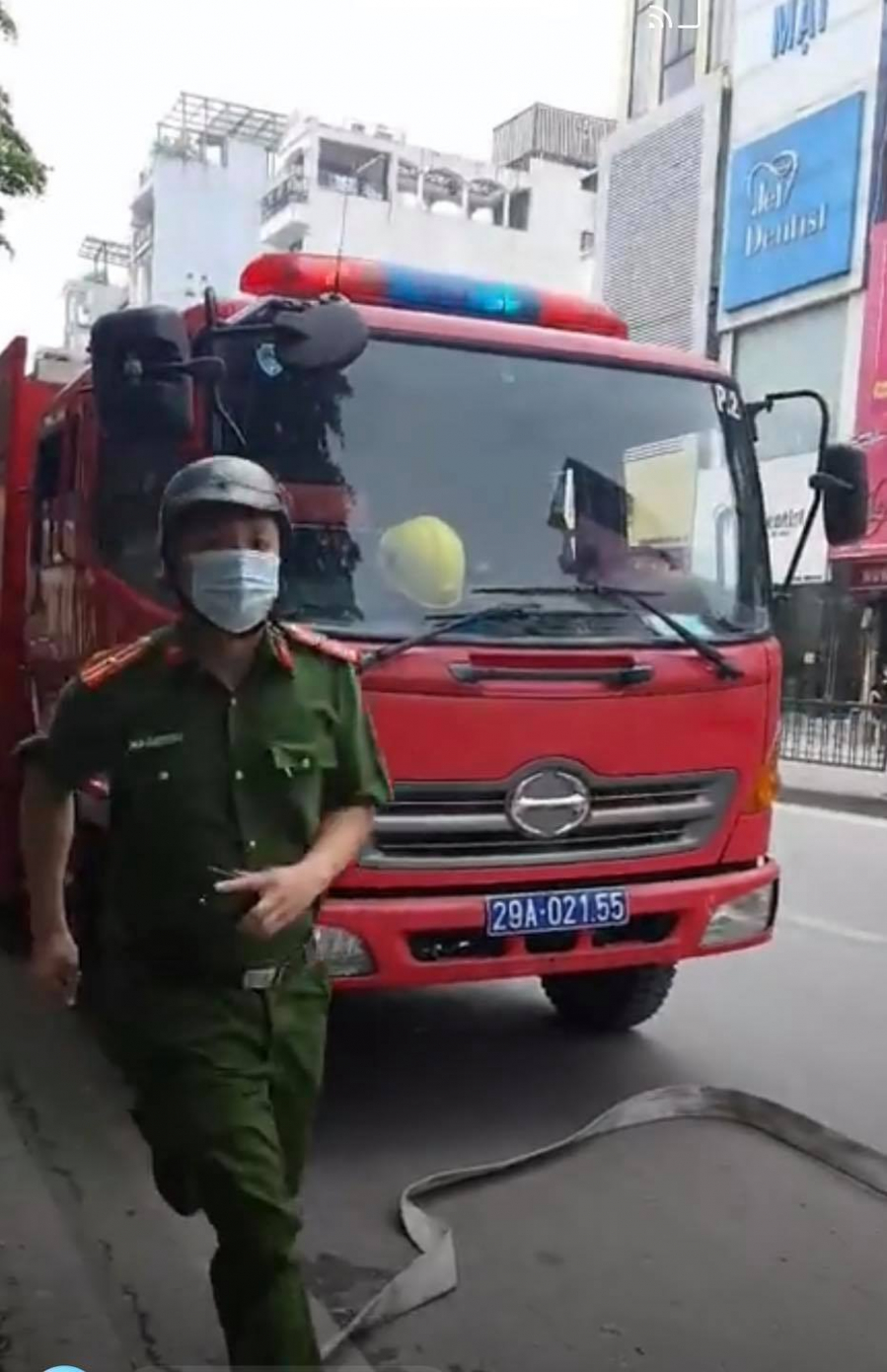 Lực lượng cứu hộ đã có mặt 