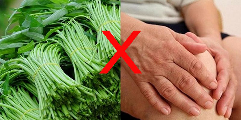 Người đau nhức xương khớp không nên ăn
