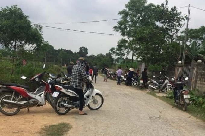 Hiện trường nơi xảy ra vụ việc (Ảnh: Người đưa tin Pháp luật)