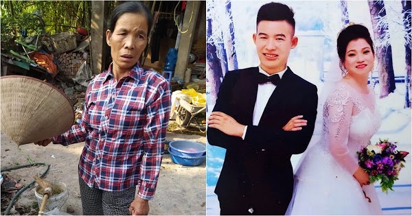 Để có tiền cho con cưới vợ, bà Hường đã phải bán đàn chó và vay thêm tiền (Ảnh: Webtintuc)