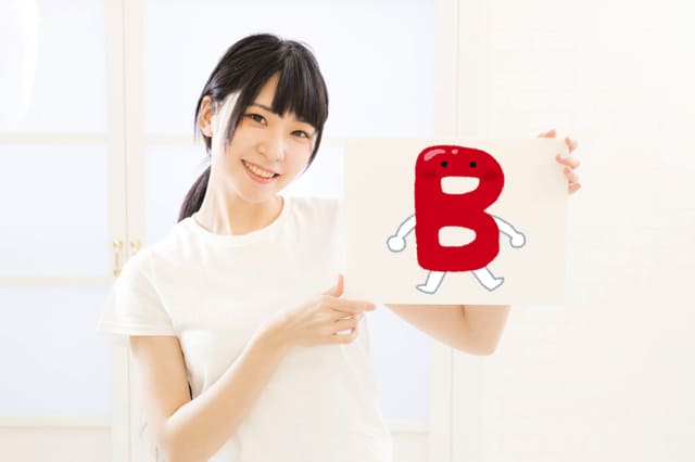 b