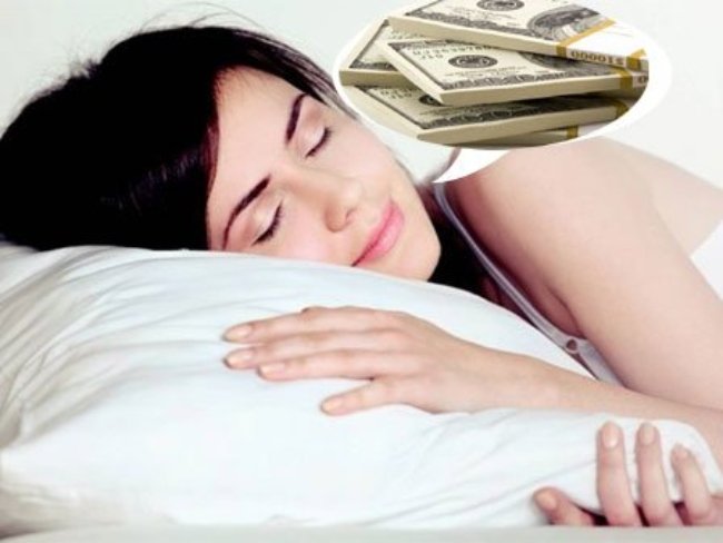 Ngủ mơ thấy tiền điềm lành