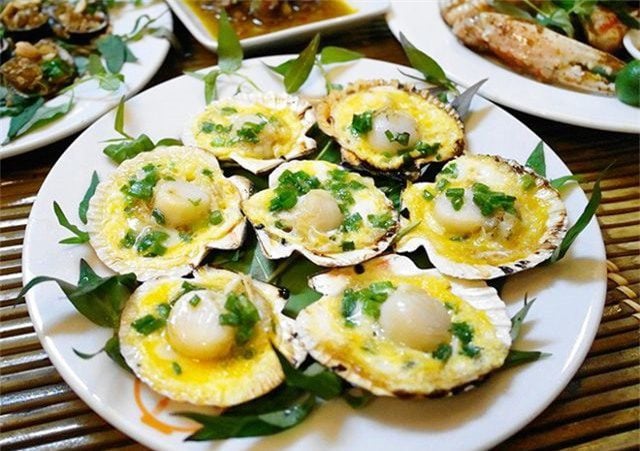 Hàu nướng trứng pho mai thơm ngon cực phẩm 