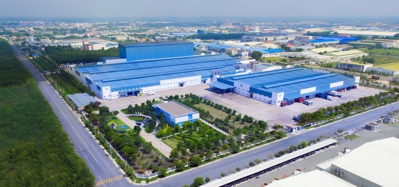 Nhà máy sữa Việt Nam của Vinamilk tại Bình Dương