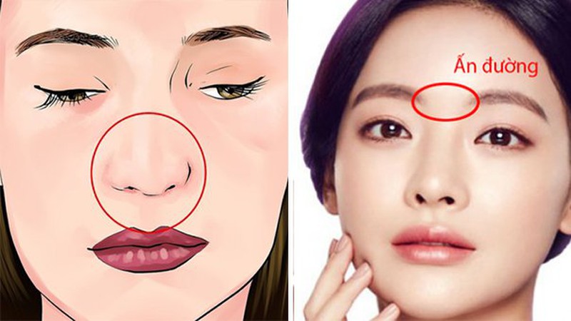 Ấn đường sáng rực