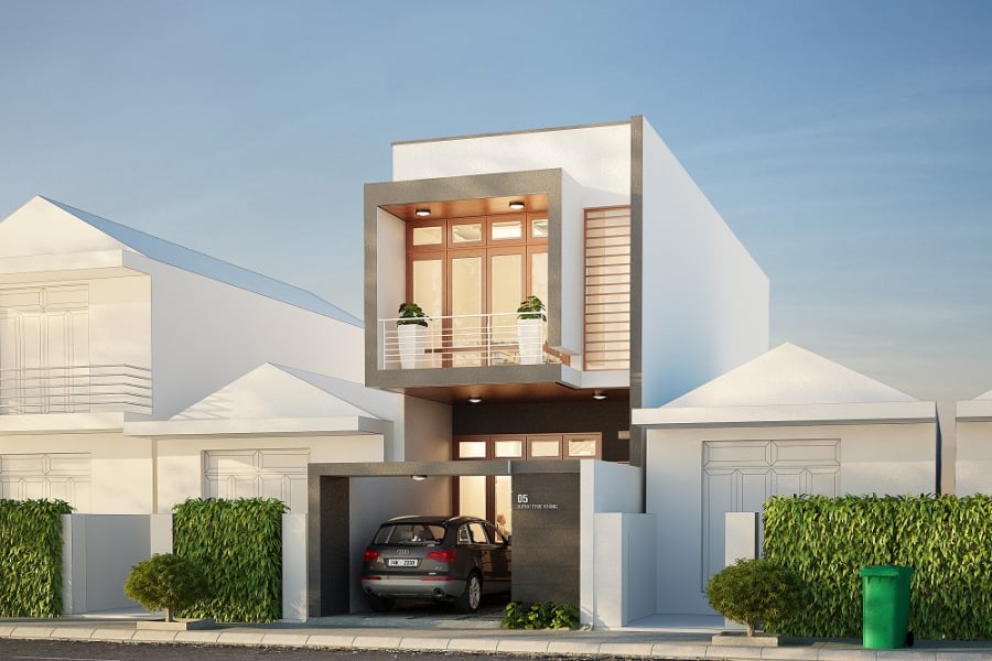 Những mẫu nhà ống đẹp với chi phí 400 triệu
