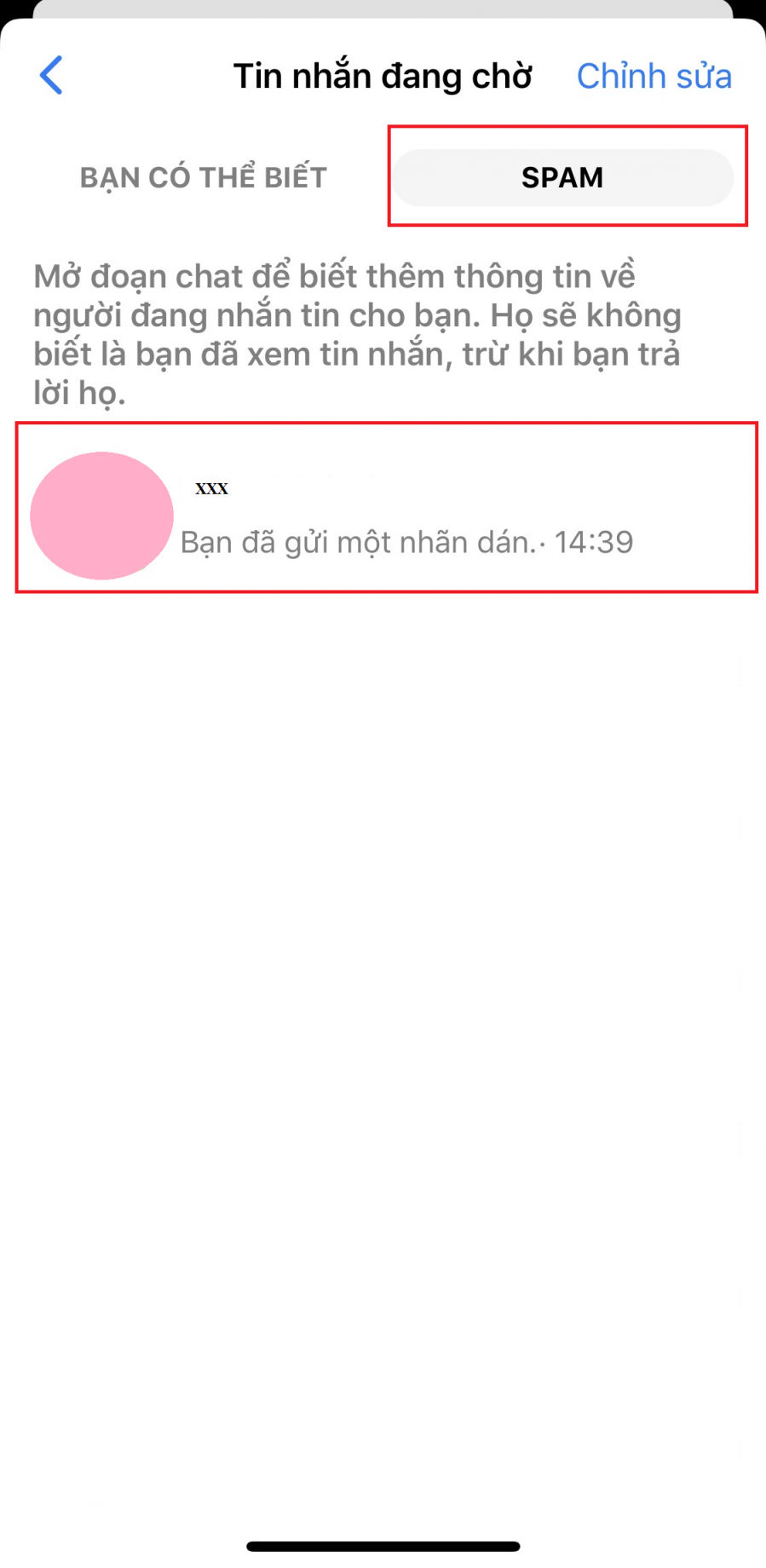 Chọn mục 