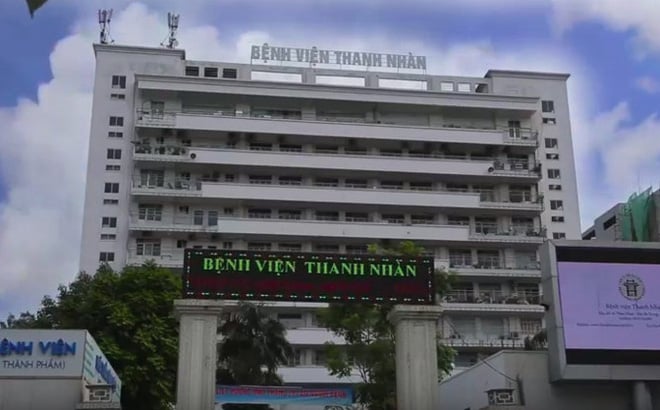 Một nhân viên dọn dẹp của Bệnh viện Thanh Nhàn dương tính Covid-19 (Ảnh Internet)