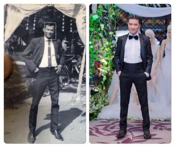 Có thể thấy, Mr Đàm là bản sao của ba, từ ngoại hình đẹp trai lãng tử cho đến tính cách, sở thích.