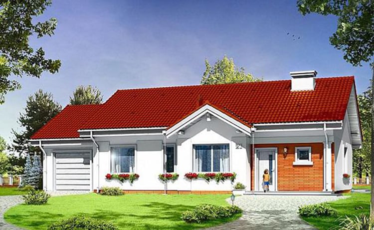 Mẫu nhà cấp 4 với mức giá 250 triệu cho người ít kinh phí