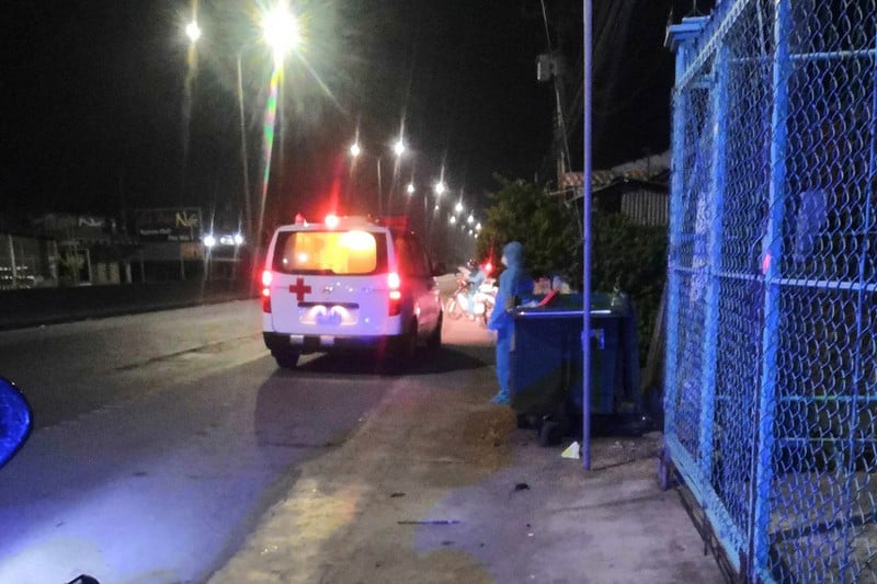 Khu vực sinh sống của bệnh nhân đã bị phong toả