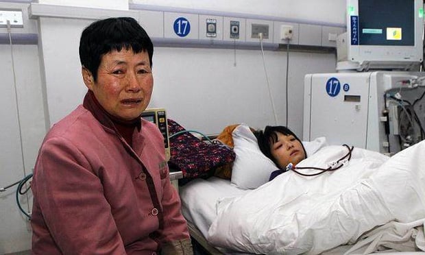 Nữ sinh cấp 2 suy thận nặng