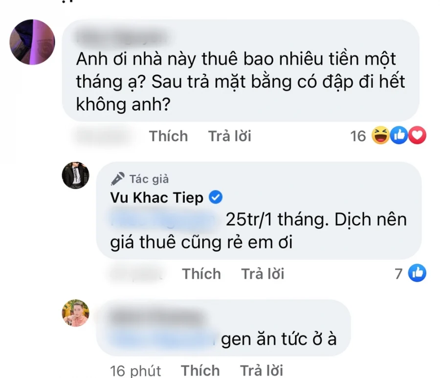 Những ngày vừa qua Vũ Khắc Tiệp khoe hình ảnh ngôi biệt thự sang chảnh, view sông ở Quận 2, TP.HCM. Tuy nhiên có người cho rằng anh chỉ mua lại biệt thự từ người khác để sửa chữa lại 