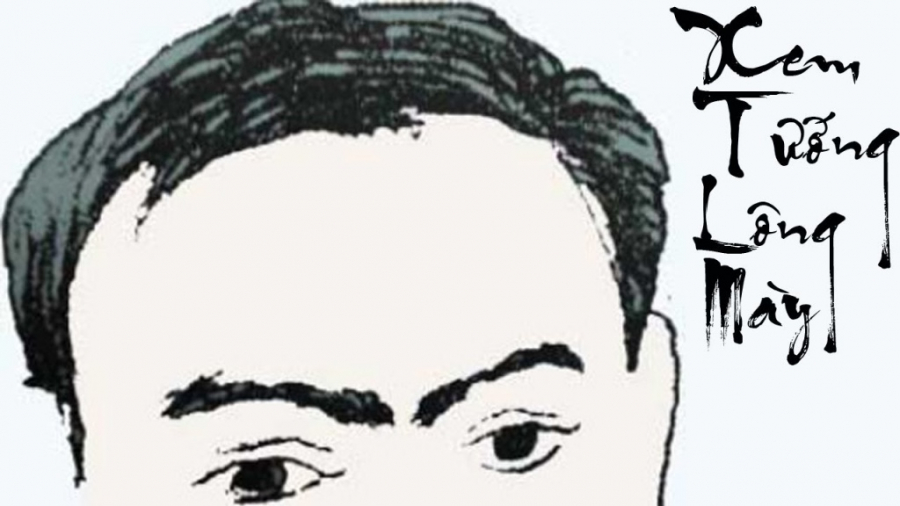 Tướng lông mày đàn ông nghèo