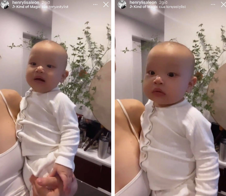 Hồ Ngọc Hà có chia sẻ khoảnh khắc không thể đáng yêu hơn của con trai Leon. Cậu bé có màn 