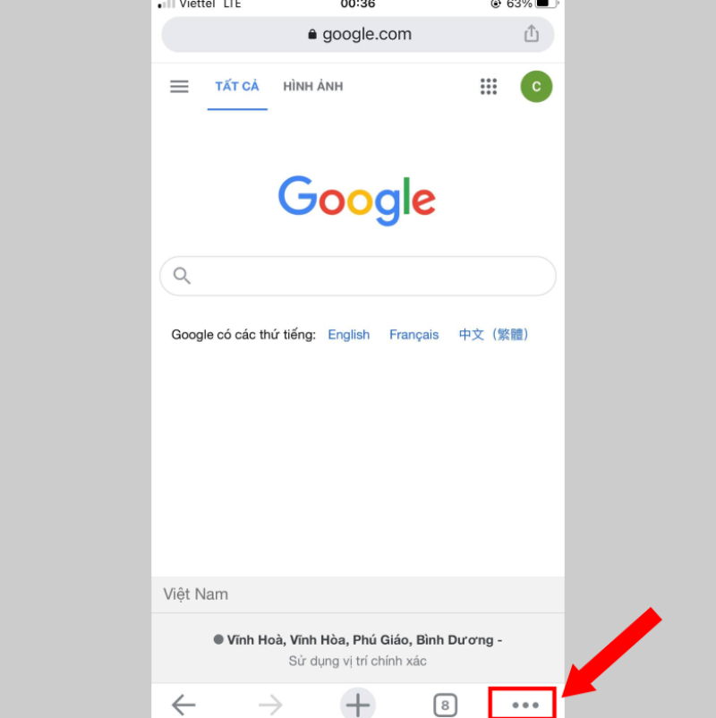 Mở ứng dụng Google Chrome (Ảnh: Thế giới di động)