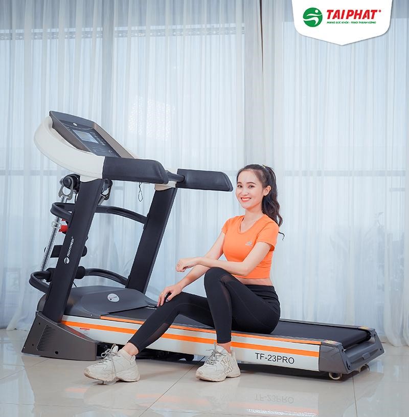 Máy chạy bộ TF-23 Pro thiết kế mới lạ, cấu hình đa năng     