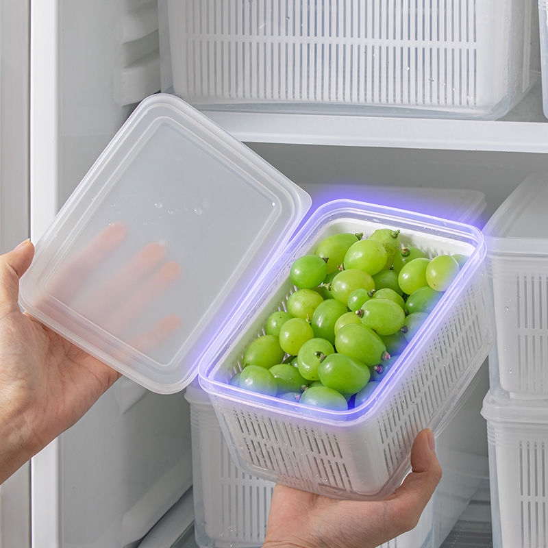 Một loại hộp dùng để bảo quản rau củ quả.