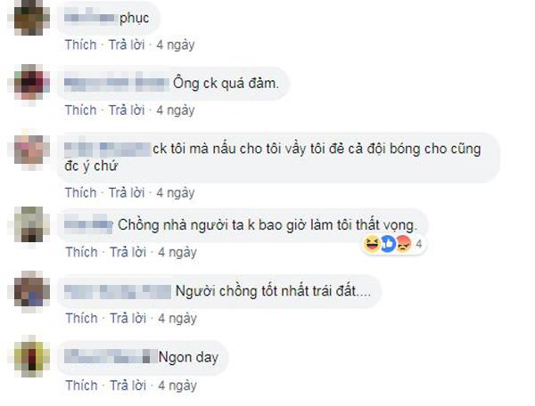 Những bình luận của cộng đồng mang với mâm cơm cữ này