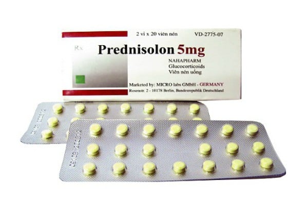 Không uống thuốc có thành phần Steroide