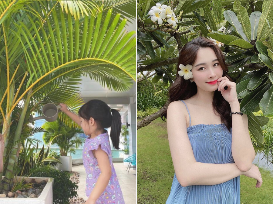 Hoa hậu Đặng Thu Thảo đăng ảnh con gái nhỏ Sophia mới 3 tuổi đã biết phụ mẹ tưới cây. Cô bé nay đã lớn phổng phao hơn hẳn, ra dáng con gái lớn trong Shbet111 slot, casino, thể thao, xổ số, ngày càng xinh xắn nổi trội giống mẹ. Được biết, bé được ba mẹ dạy dỗ rất khoa học, hiện đại, tạo mọi điều kiện để phát triển và tự lập.