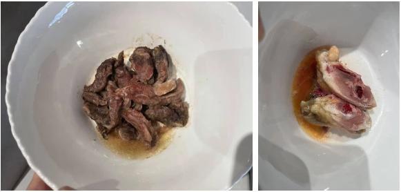 Chỉ rã đông thôi nhưng cô nàng làm chín luôn thịt.