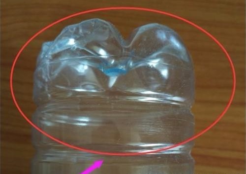 Cắt phần đáy chai nhựa, số lượng chai cần cắt tùy thuộc vào số lượng tỏi bạn muốn ươm mầm.