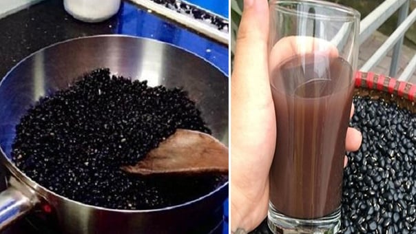 Uống nước đỗ đen trước khi tập thể dục