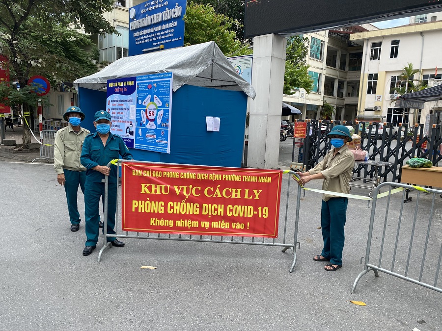 Bênh viên Phổi phong toả từ ngày 25/7 (Ảnh Internet)