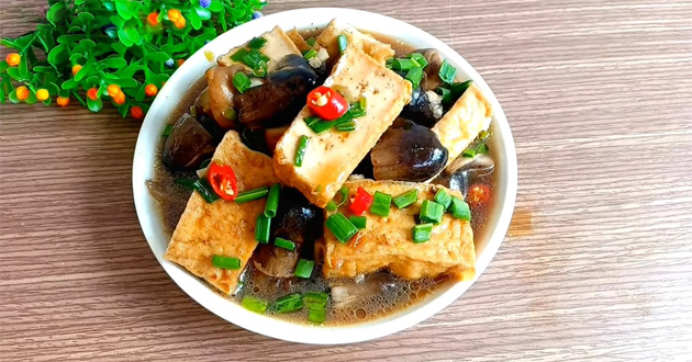 Đậu phụ nấm