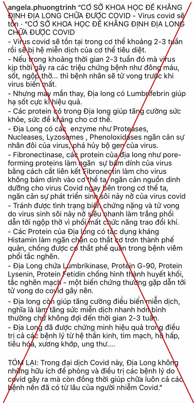 Angela Phương Trinh gây tranh cãi khi chia sẻ cách chữa trị Covid-19 bằng phương thức dân gian: 