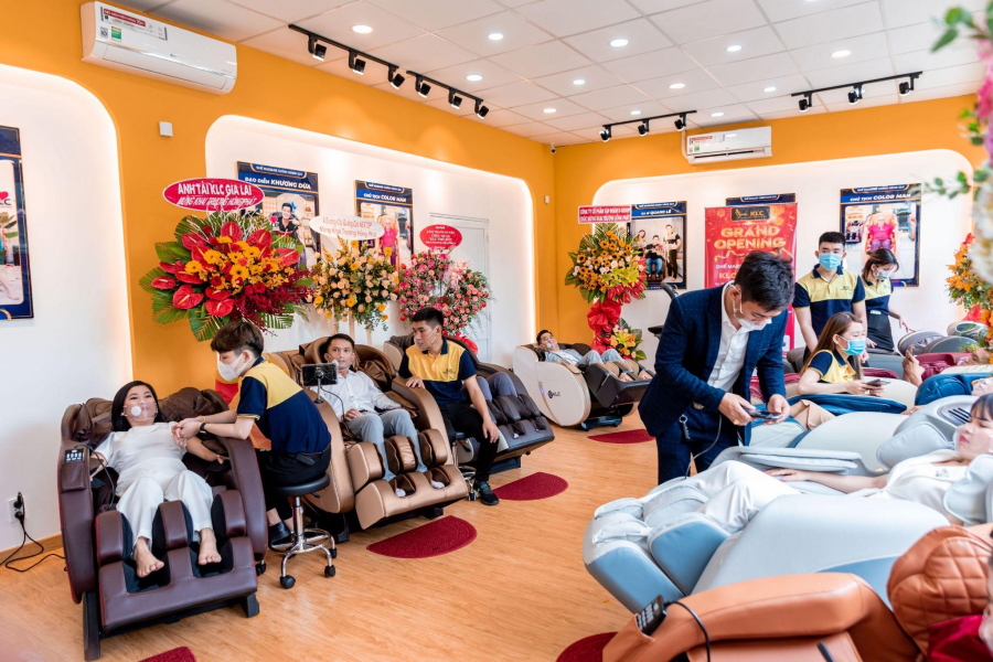 KLC có hệ thống showroom trên toàn quốc