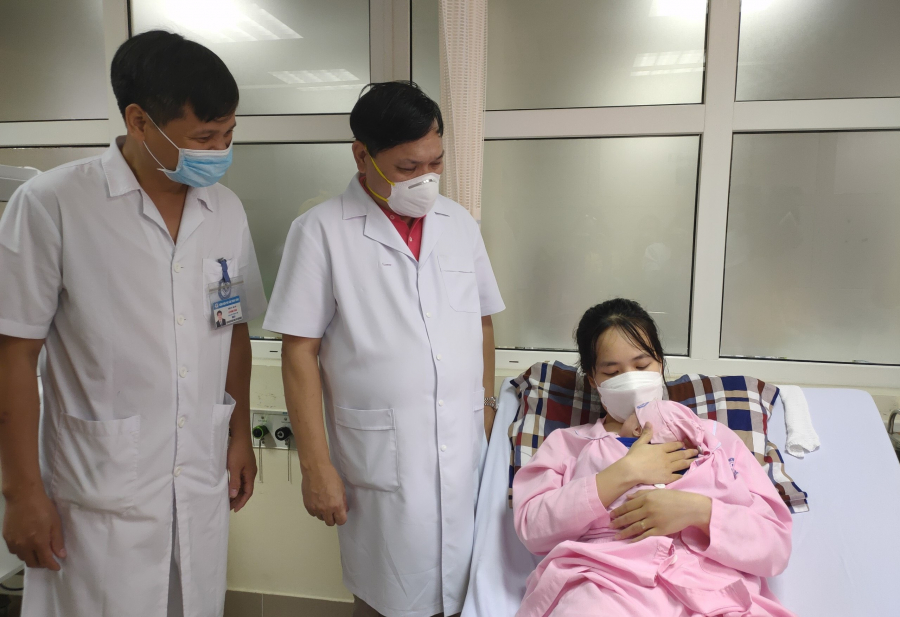 Hiện bé đã phục hồi tốt (Ảnh: Vietnamnet)