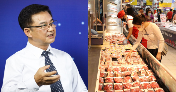 TS.BS Lê Quốc Hùng, Trưởng khoa Bệnh Nhiệt đới, Bệnh viện Chợ Rẫy (ảnh trái) nhận định nguy cơ lây nhiễm virus SARS-CoV-2 từ thực phẩm rất thấp. 