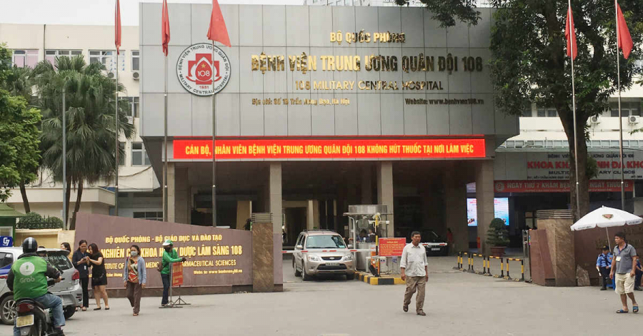 Bệnh viện Trung ương Quân đội 108. 