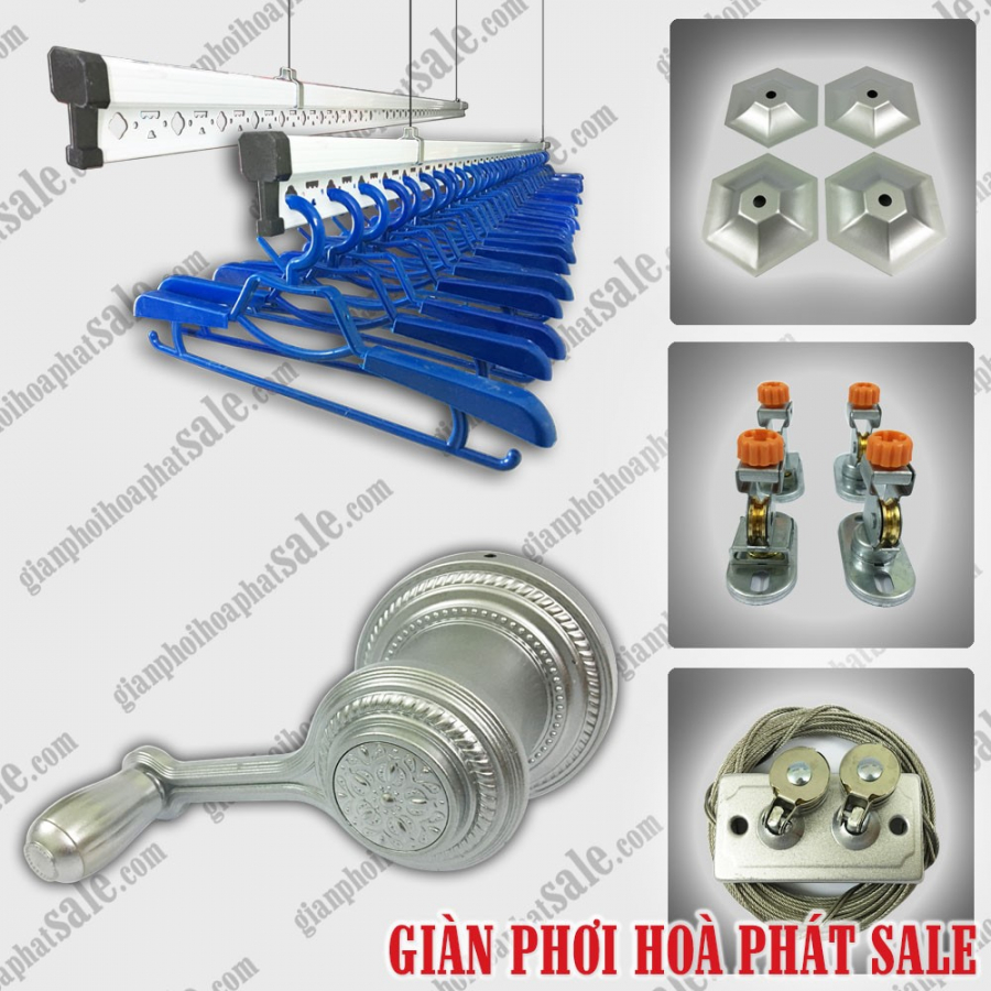 Giàn phơi thông minh Hòa Phát KS950 thiết kế sang, xịn