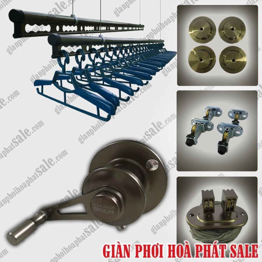 Giàn phơi thông minh Hoà Phát KS980