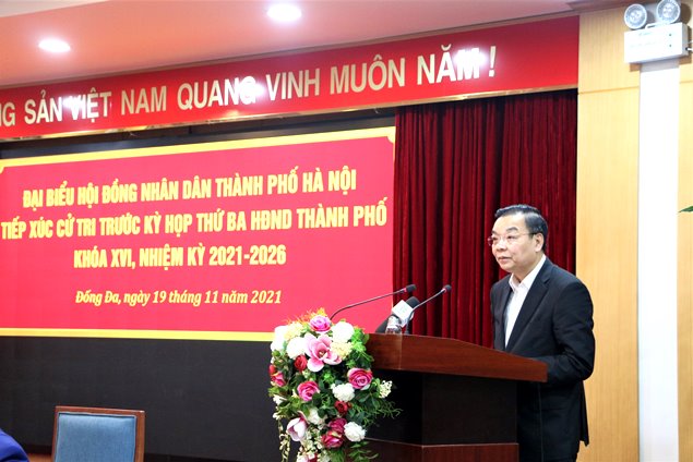 Chủ tịch UBND TP. Hà Nội Chu Ngọc Anh