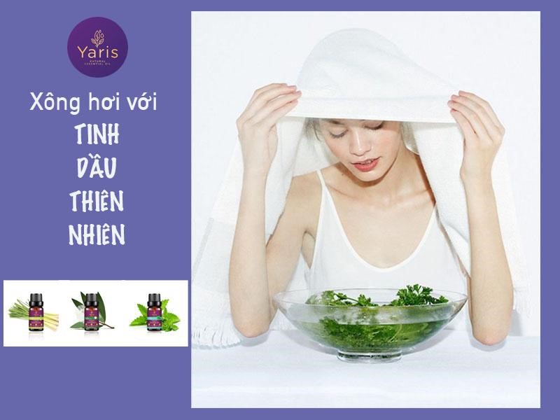 Xông hơi với tinh dầu thiên nhiên được không?