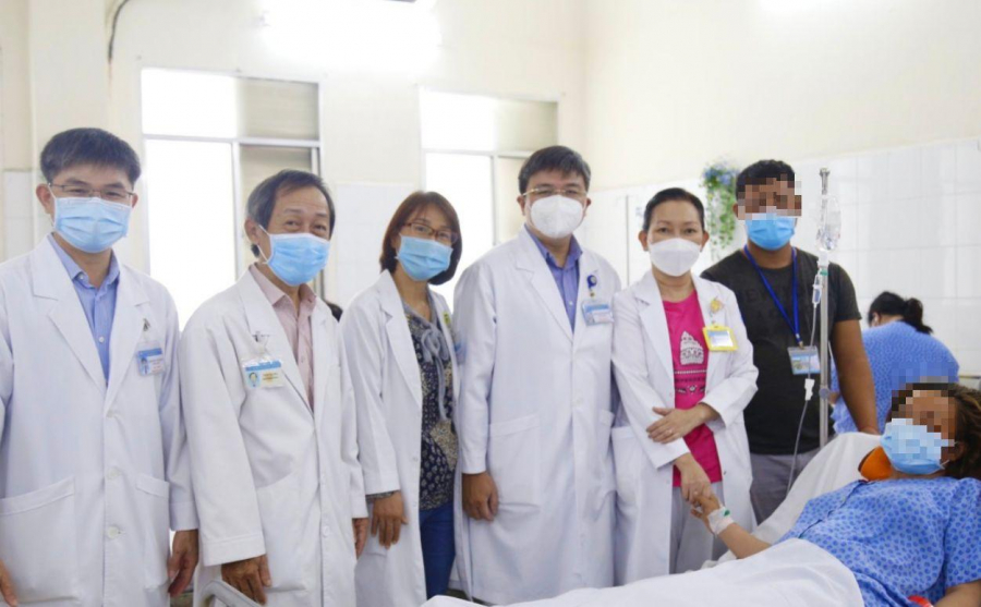 Bệnh nhân sau khi Shbet888 tiền thưởng cực khủng đã ổn định (Ảnh: BV Từ Dũ)