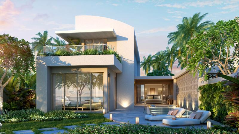 Thiết kế ấn tượng của khu biệt thự Ixora Hồ Tràm