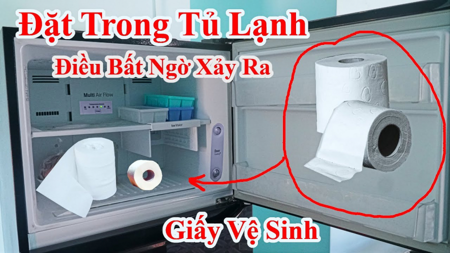 dat cuon giay ve sinh vao tu lnah