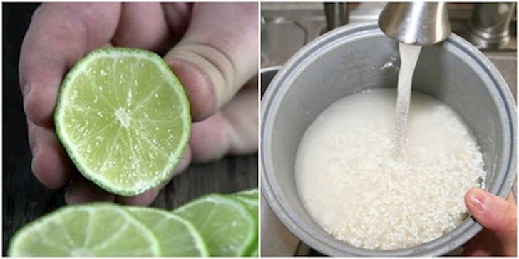 Vắt chanh vào nồi cơm nấu cơm ngon hơn
