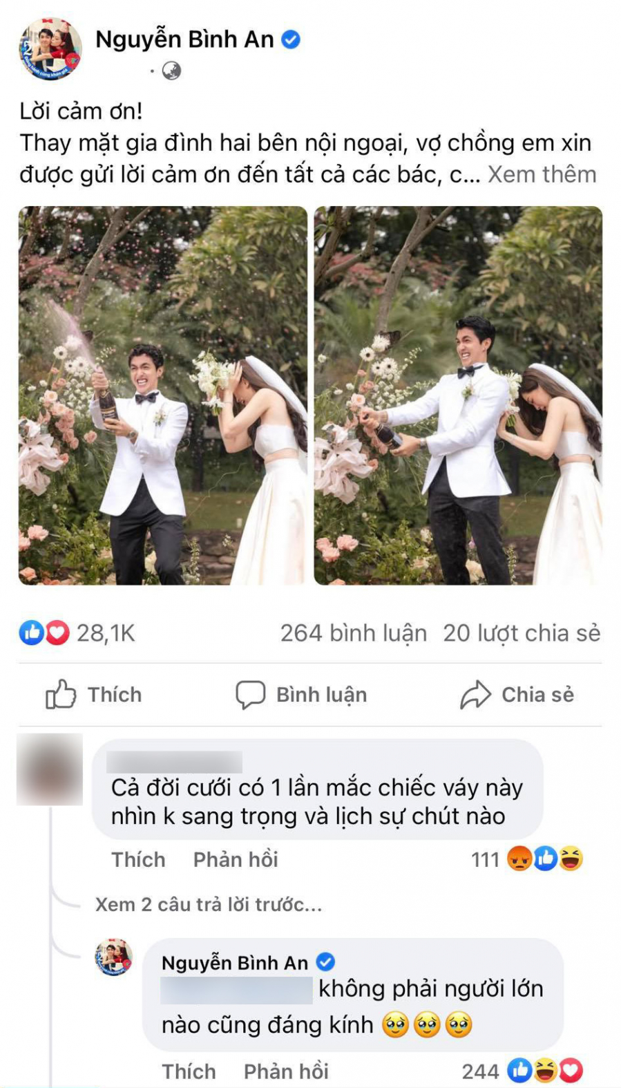 phan-ung-cua-binh-an-khi-phuong-nga-bi-che-bai-vay-cuoi-kem-sang-99799315
