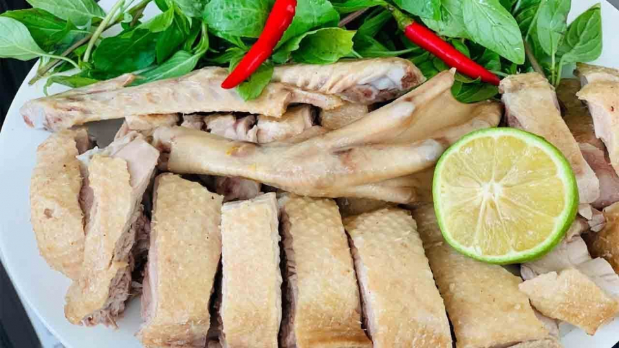 luoc vit ngon