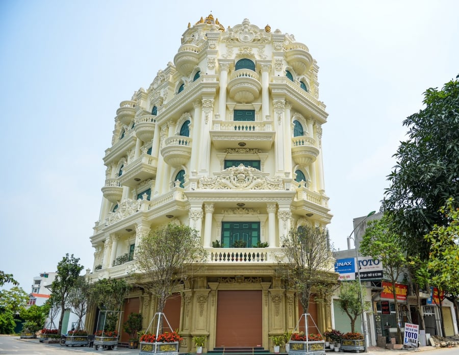 Từ đá ốp đến hành lang đều được chọn lựa công phu, xây dựng rất tỉ mỉ  (Ảnh: internet)