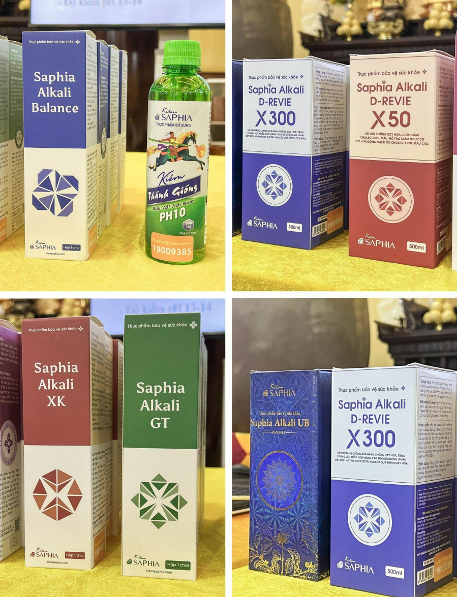 Sản phẩm nổi bật của Kiềm Saphia