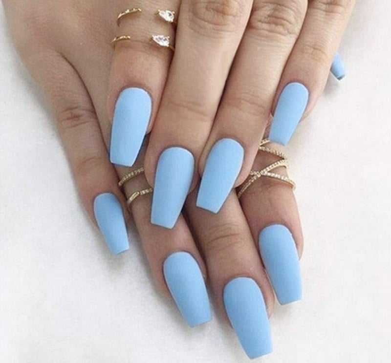 nail-mau-xanh-duong-nhat-4