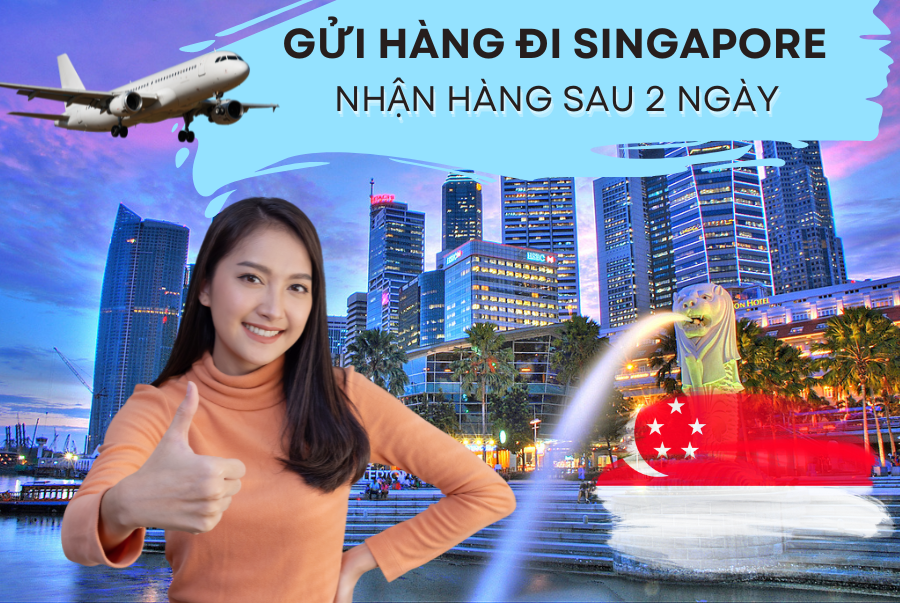 Thời gian nhận hàng tại Singapore nhanh chóng, chỉ sau 24h