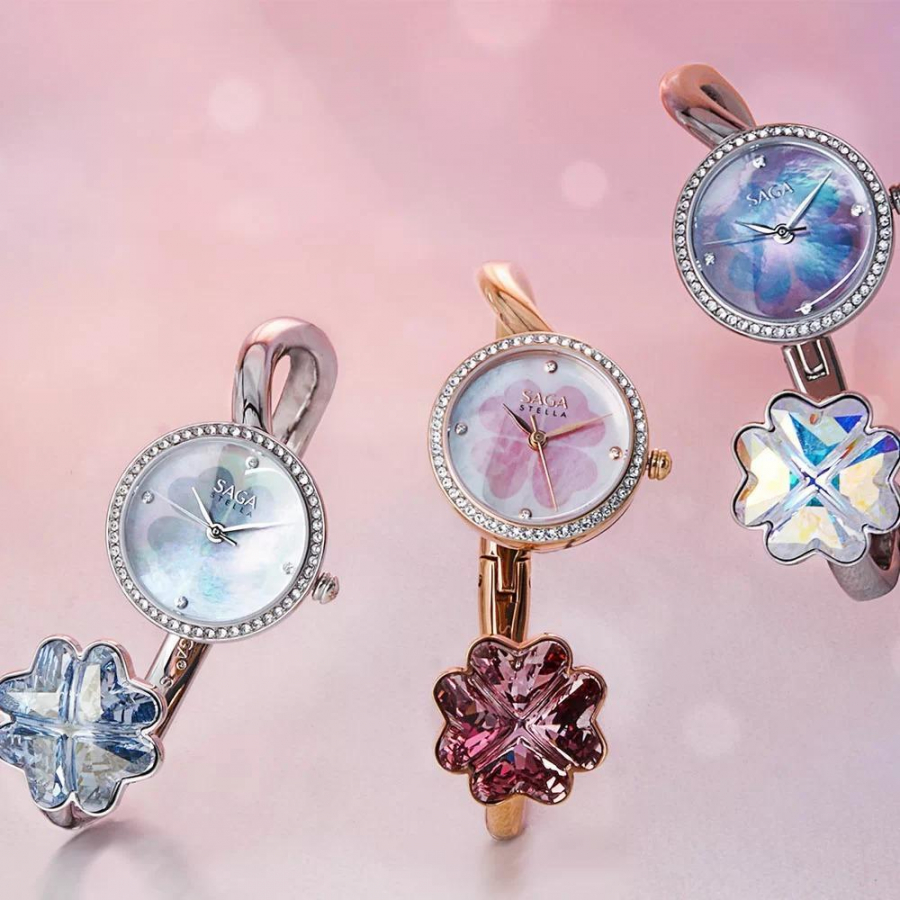 Đồng hồ nữ sang trọng Saga Stella đang được bán độc quyền tại đại lý bán lẻ Đồng Hồ Hải Triều với mức giá khoảng 6 triệu đồng